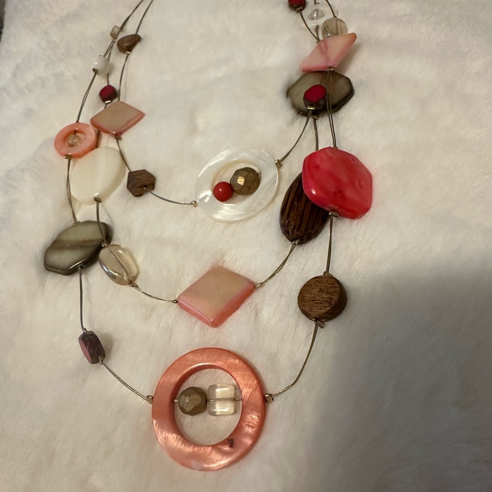 Chico’s Multicolor Beaded Necklace